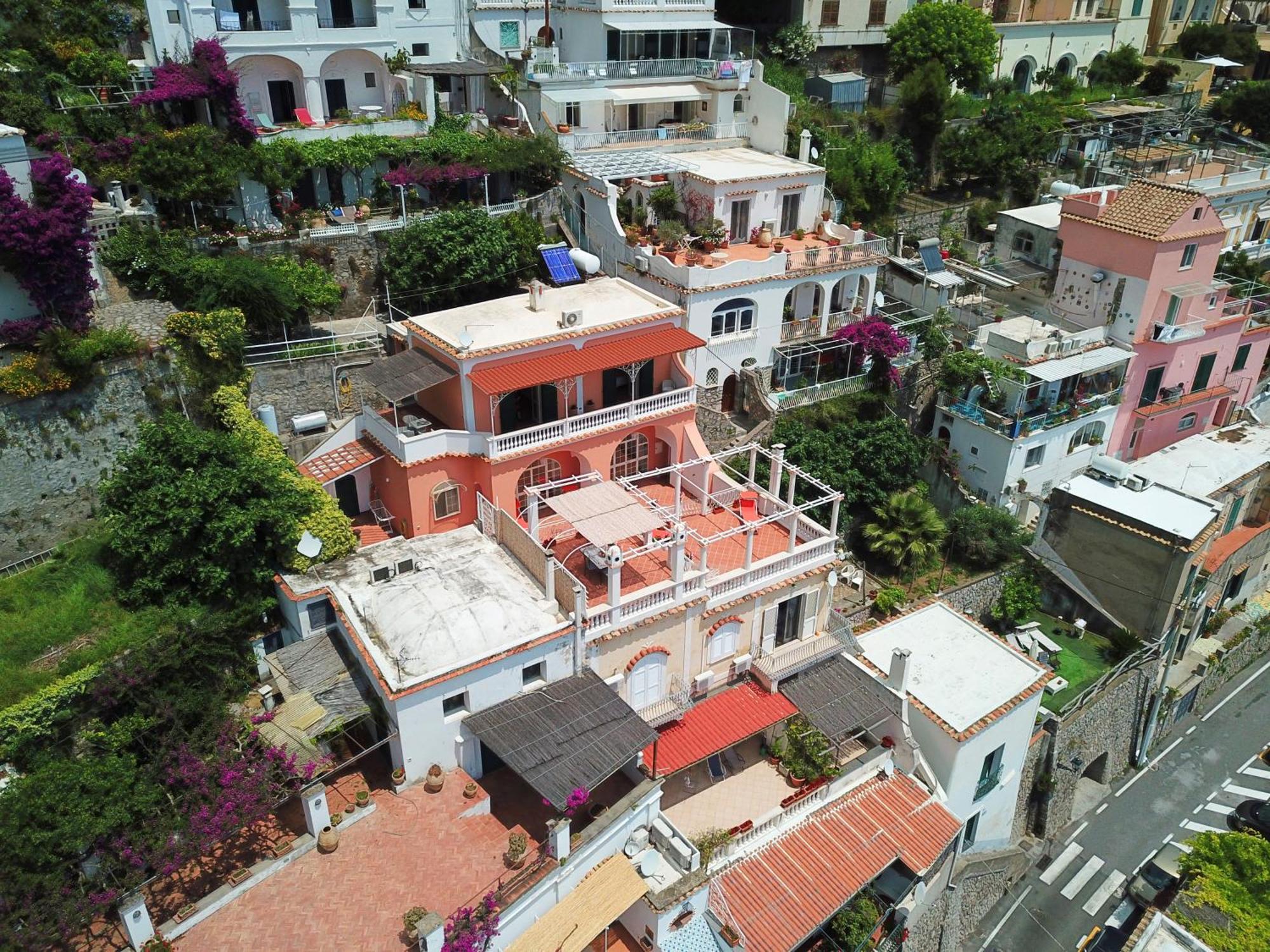 Villa Sunshine Positano Room Eksteriør bilde